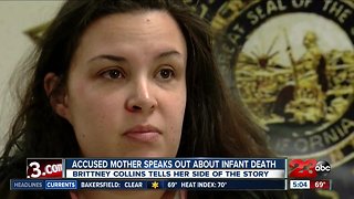 Mother accused of infant's death speaks out