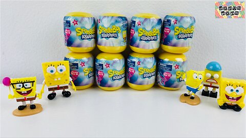 Unveiling Spongebob SquarePants Chibi Snapz Mystery Capsule Toys