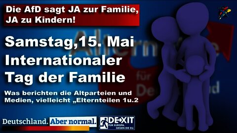 Die AfD sagt JA zur Familie, JA zu Kindern!