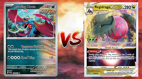 Pokemon TCG Live Roaring Moon Turbo VS Regidrago VSTAR Ogerpon EX!!