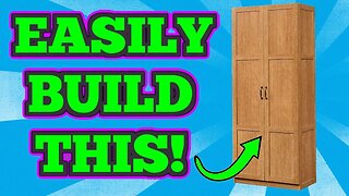 Lets Build A Sauder Storage Cabinet!