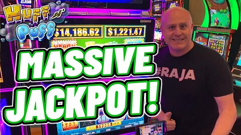 $250 MAX BET JACKPOT! 💰 HIGH LIMIT HUFF N MORE PUFF STRIKES GOLD!
