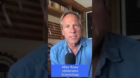 Mike Rowe Goes After Scientology | Link to video below