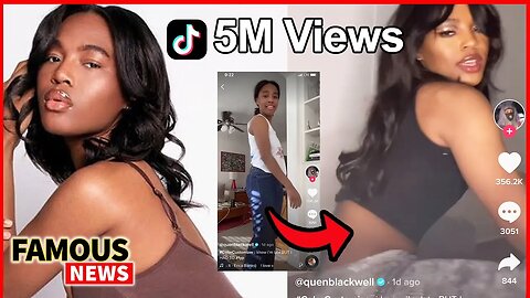 Who Is Quenlin Blackwell? Tik Tok Star & Diplo's Ex Goes Viral With Buss It Challenge | Famous News