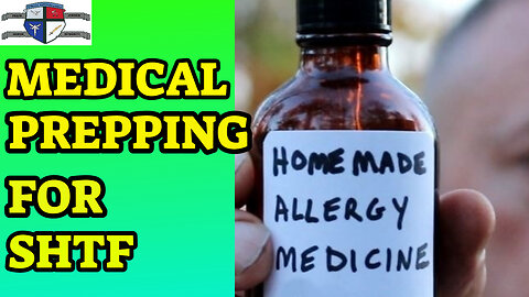 EASY Homemade Allergy Medicine - Medical Prepping for SHTF - Natural Medicine