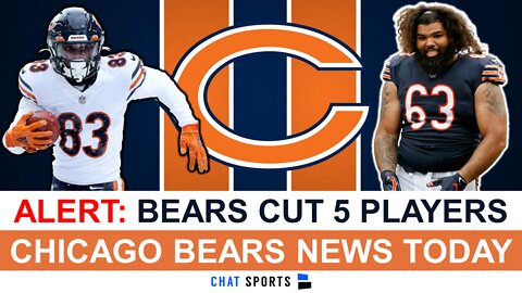 Chicago Bears Cut 5 Players To Trim Roster Down To 80 Players