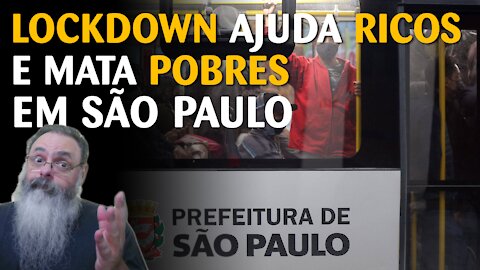 Estudo da FGV confirma: Lockdown salva ricos e mata pobres