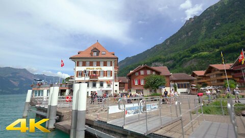 Brienzersee Boat Tour Switzerland 4K