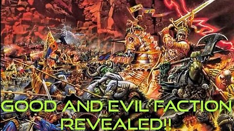 FACTIONS REVEALED! Good vs. Evil | Warhammer The Old World News