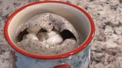 Hot Chocolate Bomb Close Up! Watch the Bomb Morph Into CHOCOLATE!