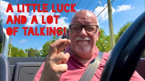 CINCINNATI DAD: A Little Luck And A Lot Of Talking!