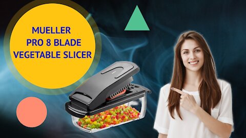 Mueller Pro-Series 8 Blade Vegetable Slicer #Mueller_Pro_Series_8_Blade_Vegetable_Slicer