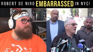 TRUMP Supporters Heckle Robert De Niro In NEW YORK!