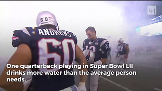 The Amount of Water Tom Brady Drinks Daily Could Kill the Average Human