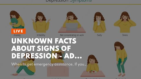 Unknown Facts About Signs of depression - Ada « Conditions «