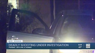 Deadly shooting near 35th Avenue and Thomas Road
