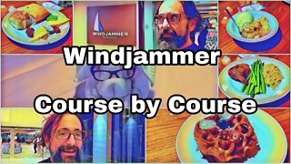 Wonder of the Seas | Multi Course Dinner in the Windjammer