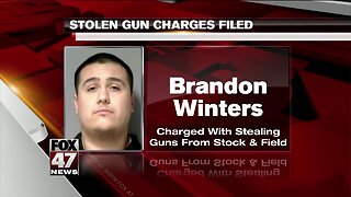 Firearms stolen by employee