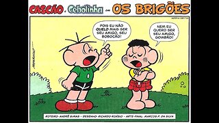 Cascão&Cebolinha em-Os brigões | Gibis do Rapha 2