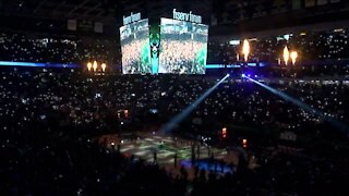 Milwaukee Bucks PA announcer prepares to call his first NBA Finals game