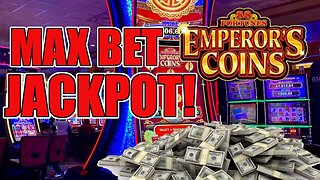 MAX BETTING SLOTS IN LAS VEGAS ♠️ 88 Fortunes Emperor’s Coins Jackpots!