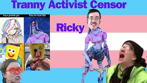 Tranny Activist Attack Ricky Berwick