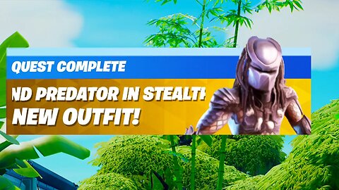 PREDATOR SKIN NOW in FORTNITE!