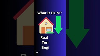 Real Estate Terms for Beginners - What is DOM?