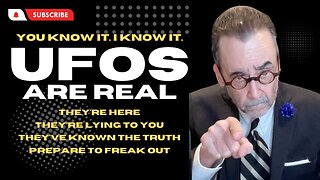 UFOs Are Real and Here and Obvious and Being Hidden From You