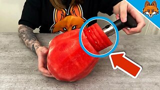 People Just Slice Watermelon, But There Are 8 Better Ways💥(Secret Tricks)🤯