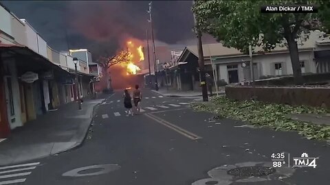 Family visiting Maui hopes to return home soon as wildfires devastate island