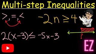 How to solve linear inequalities | Algebra/Precalculus | SAT Math | Everything you need to know