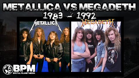 Megadeth vs. Metallica :: 1983 - 1992 Album Comparison