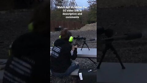 Kick From This 50 Cal Knocking Girl Off Table !