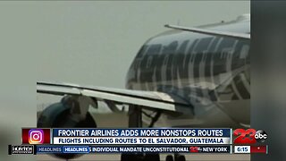 Frontier Airlines adds more nonstop routes