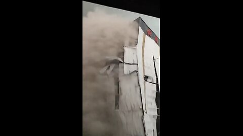 Chilling footage from today captures a tornado in Dongming, Shandong Province, China