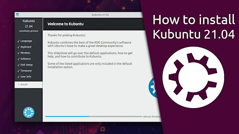 How to install Kubuntu 21.04