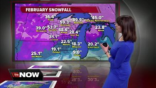 Geeking Out: February snowfall