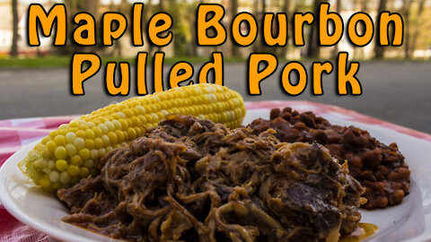 Dutch Oven Maple Bourbon Pulled Pork