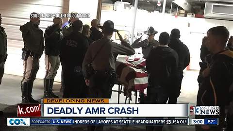 Press conference about deadly AMR crash