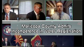 Maricopa County officials ADMIT that the system is RIGGED thru DMV process.