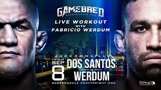 Gamebred Bareknuckle Live Workout: Fabricio Werdum