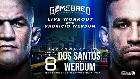 Gamebred Bareknuckle Live Workout: Fabricio Werdum