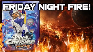 Friday Night Fire! Cosmic ~ Chrome ~ Pristine ~ 2023 Baseball Cards