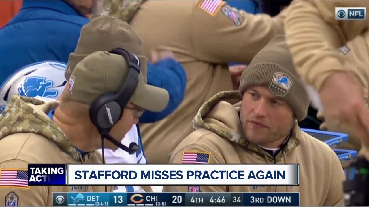 Matthew Stafford insists he wants to play this season - whenever the Lions clear him