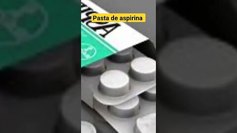 Pasta de aspirina para picada de marimbondo#shorts