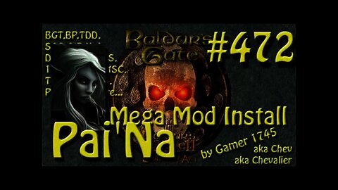 Let's Play Baldur's Gate Trilogy Mega Mod Part 472 Pai'Na & her Spiders