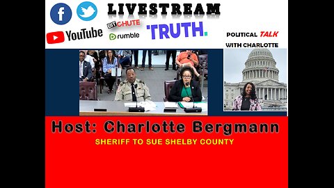 JOIN POLITICAL TALK WITH CHARLOTTE FOR BREAKING NEWS - WILL SHERIFF BONNER SUE OVER HIS BUDGET?