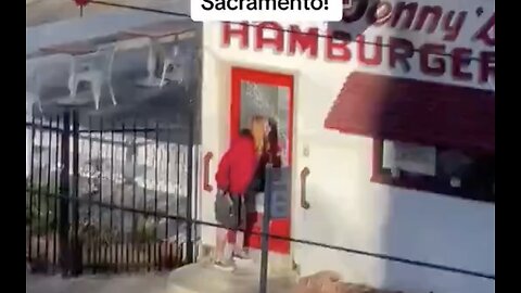 Cops in Sacramento pass women breaking into buisness and do nothing