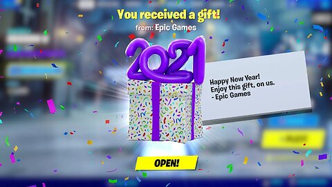 FORTNITE 2021 GIFTS for EVERYONE! (New Years)